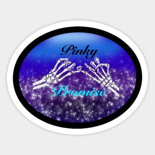 Pinky promise Sticker